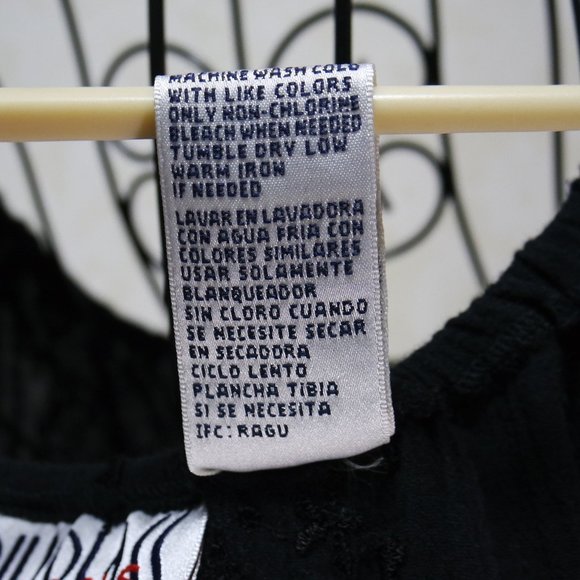 BILLBASS JEANS Black Accent Stitching Adjustable Wrists Front Long Sleev… - Picture 13 of 15